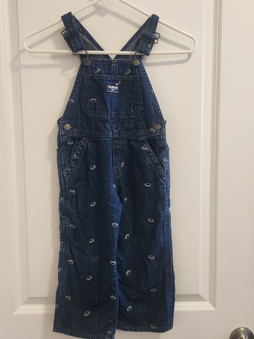 OshKosh B'Gosh Football Jean Overalls